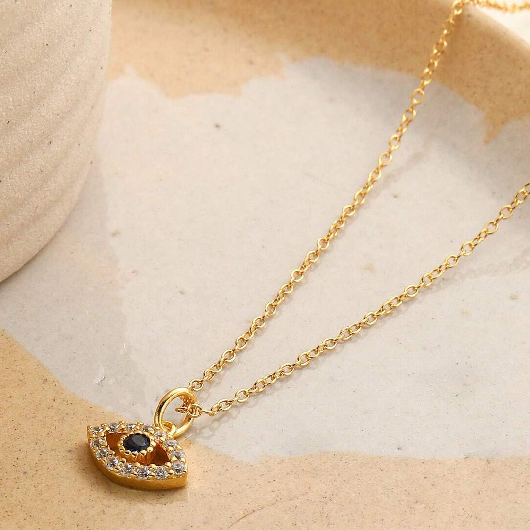 Evil eye necklace